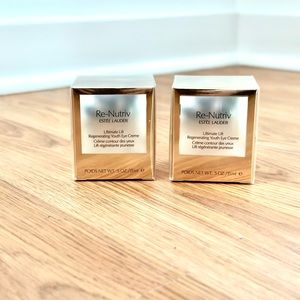 Estée Lauder Re-Nutriv Ultimate Lift Eye Creme .5oz. Set of two.